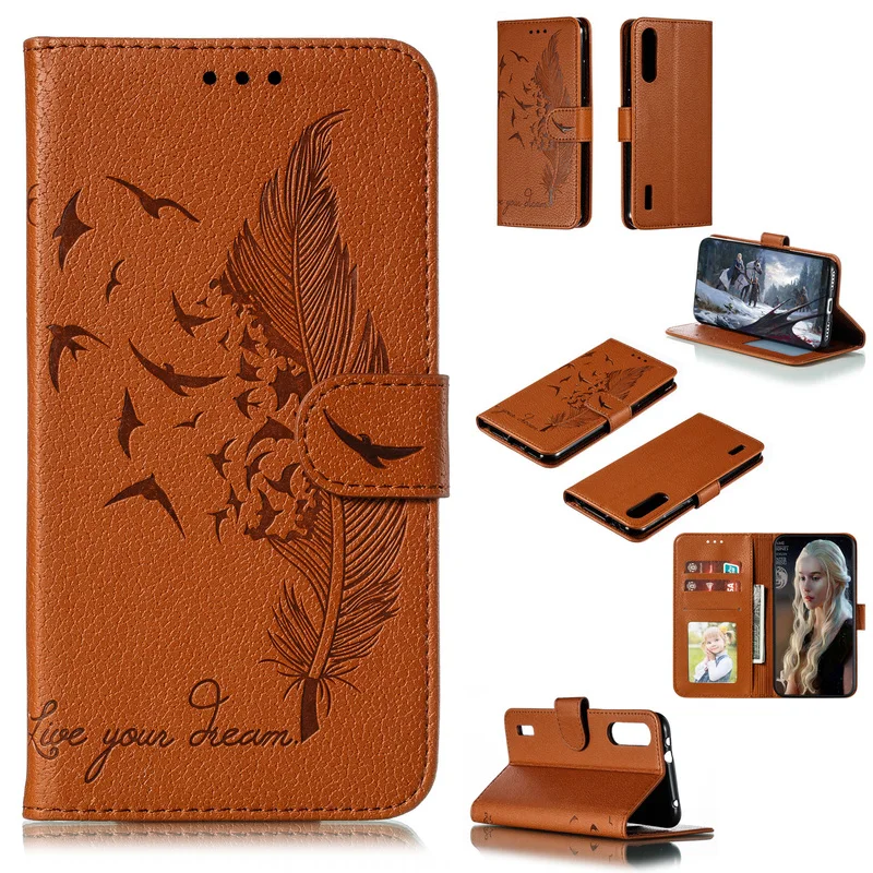 

Xiaomi Mi CC9 E Case Cover Wallet Leather for Xiaomi Mi A3 Back Cover For Xiaomi Mi CC9E A3 Canvas Fabric Phone Shell Cases