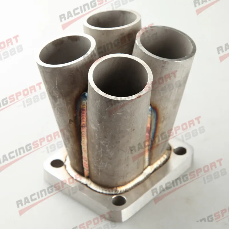 

4-1 4 Cylinder Manifold Header Merge Collector Stainless Steel T4 Flange
