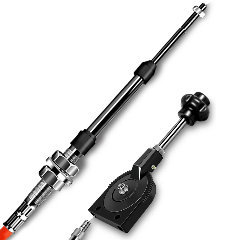 Throttle Cable Controller Excavator hand throttle cable controller car manual throttle cable modified truck truck control