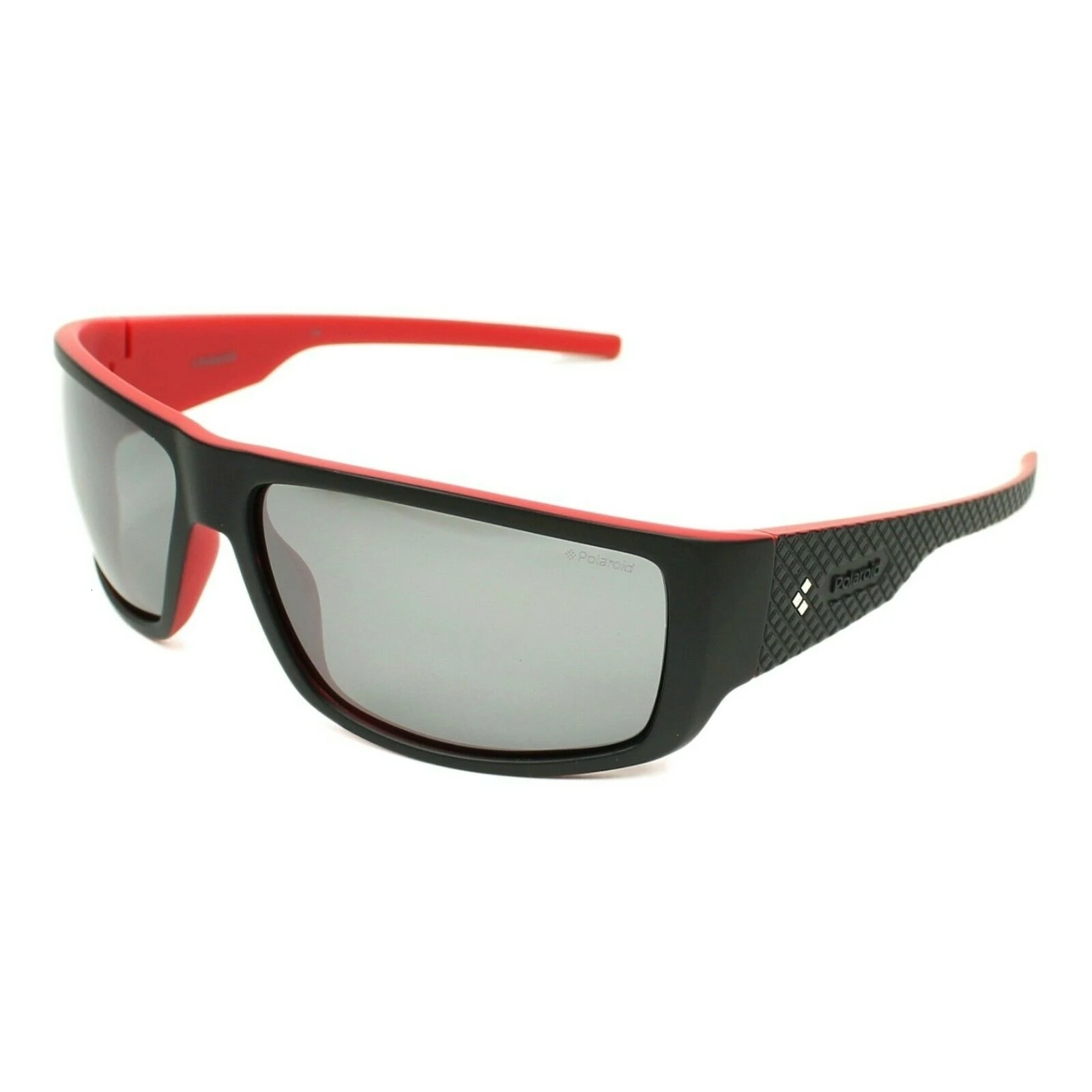 Очки POLAROID PLD 7006/S VRA(JB) NEGRO MATE/ROJO ESPEJO PLATA POLARIZADO