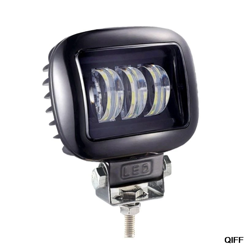 6D объектив 5 дюймов круглый квадратный светодиодный рабочий светильник 12 В для автомобилей SUV грузовиков 4x4 внедорожный мотоцикл Авто Рабочий светильник для вождения s - Испускаемый цвет: SQUARE