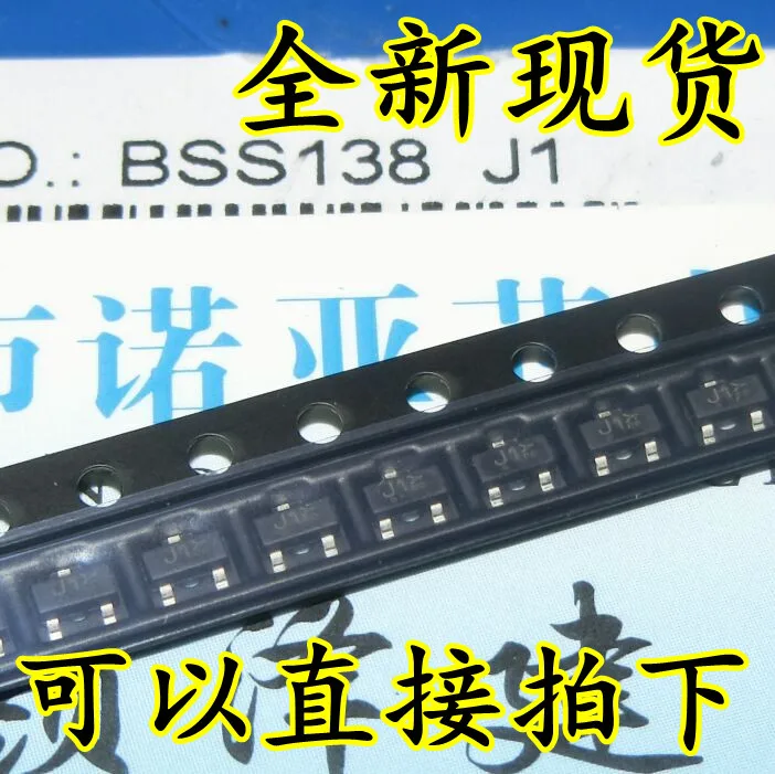 100 шт. BSS138 BSS138LT1G J1 SOT23