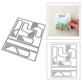 

2020 New Pop-Up Metal Cutting Dies For DIY Cut Paper Craft Making Rectangle Frame Decoration Greeting Card Scrapbooking No Stamp