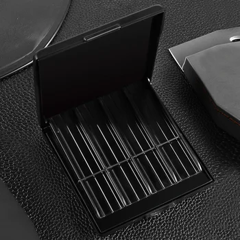 

Storage Card Slot Protective ABS Thin Buckled Waterproof Non Deformation Saxophone Reed Box Portable Practical Anti Lost Durable