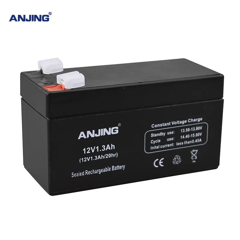 12V 1.3AH Battery for Backup Power LED emergency Light Children Toy Car Lead-acid lator Replacement Maintenance