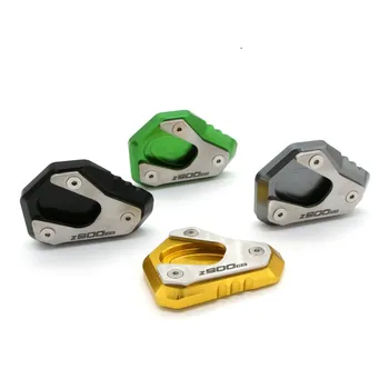 

Motorcycle Parking Side Stand Extension Pad Support For Kawasaki Z900RS 2017-2018