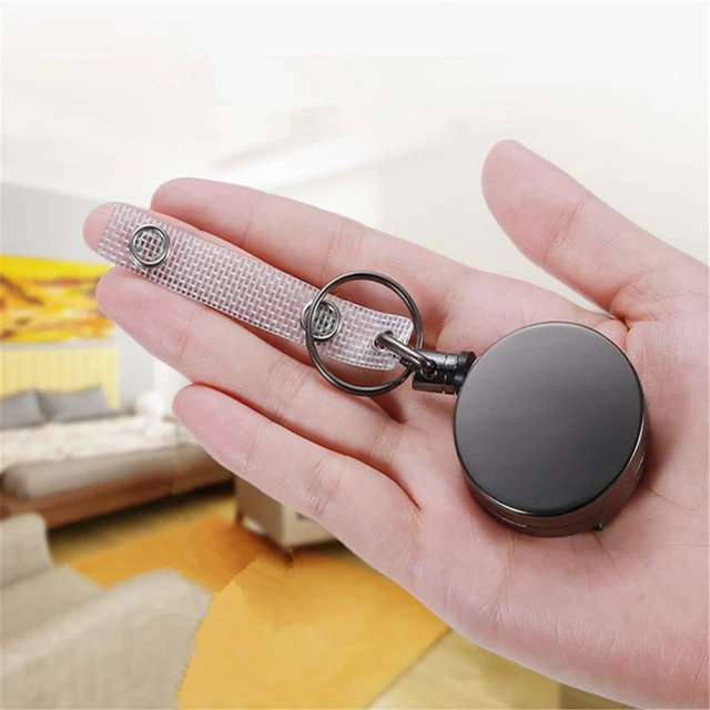 Retractable Id Card Badge Holder Reels Clip