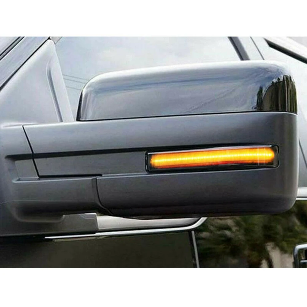 Автомобильный сигнал поворота светильник боковые зеркала для Ford F-150 Raptor 2009- пылезащитный 12V