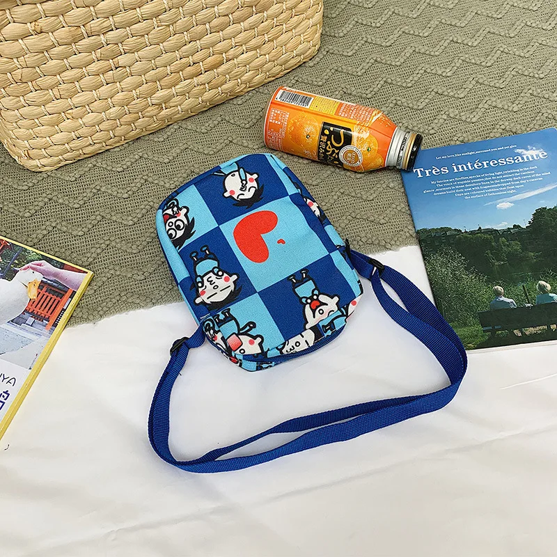 Стиль японо-Стиль веселое Harajuku с изображением забавного героя мультфильма сумка через плечо Южная милые хлопковые носки в Корейском стиле, Детский жакет из денима для девочки; студентов Сумки-холсты