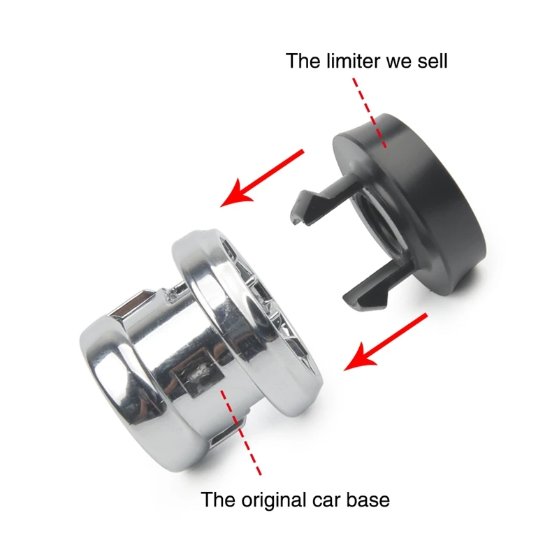 Для Honda Civic Shift Head ограничитель рычаг переключения адаптер джойстик аксессуары M10x1.5