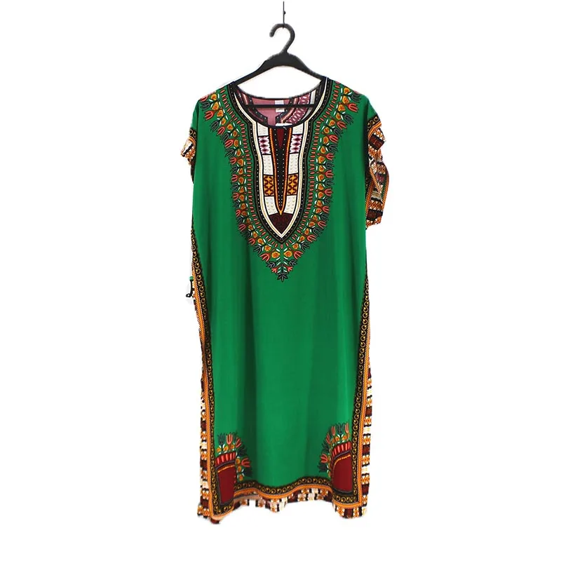 Loose African Dress for Women Dashiki Tribe Totem 3D Print Long Robe Female Riche Bazin Street Wear Vestido Dress african wear for ladies Africa Clothing