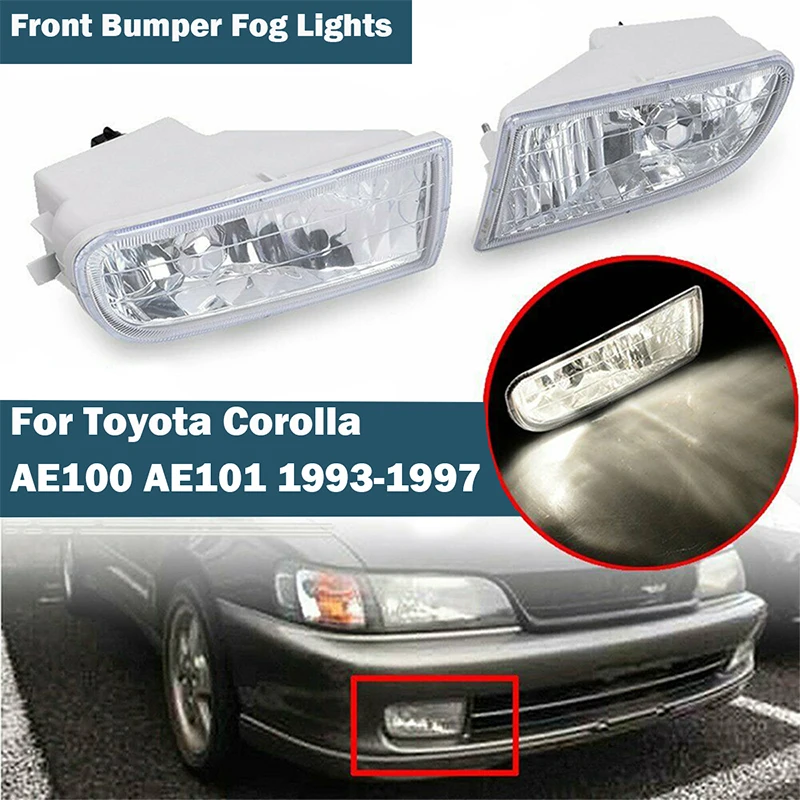 Fog Light Front Bumper Fog Lamp Assembly Car Stying For Toyota Corolla