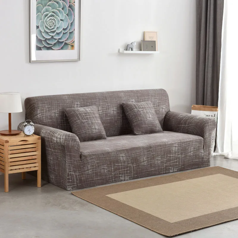 Stretch Sofa Cover Slipcovers Elastic All-inclusive Couch Case for Different Shape Sofa Loveseat Chair L-Style Sofa Case