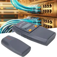 Провод SC6106 LAN Сетевой провод кабель Электрический тестер линия Finder Тестирование с ЖК-дисплеем автоматический контактный выключатель