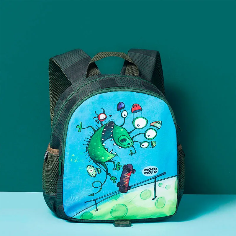 От 3 до 6 лет для мальчиков и девочек, настоящий дизайн, мультяшный рисунок, Детская сумка, школьный рюкзак для детей - Цвет: 04