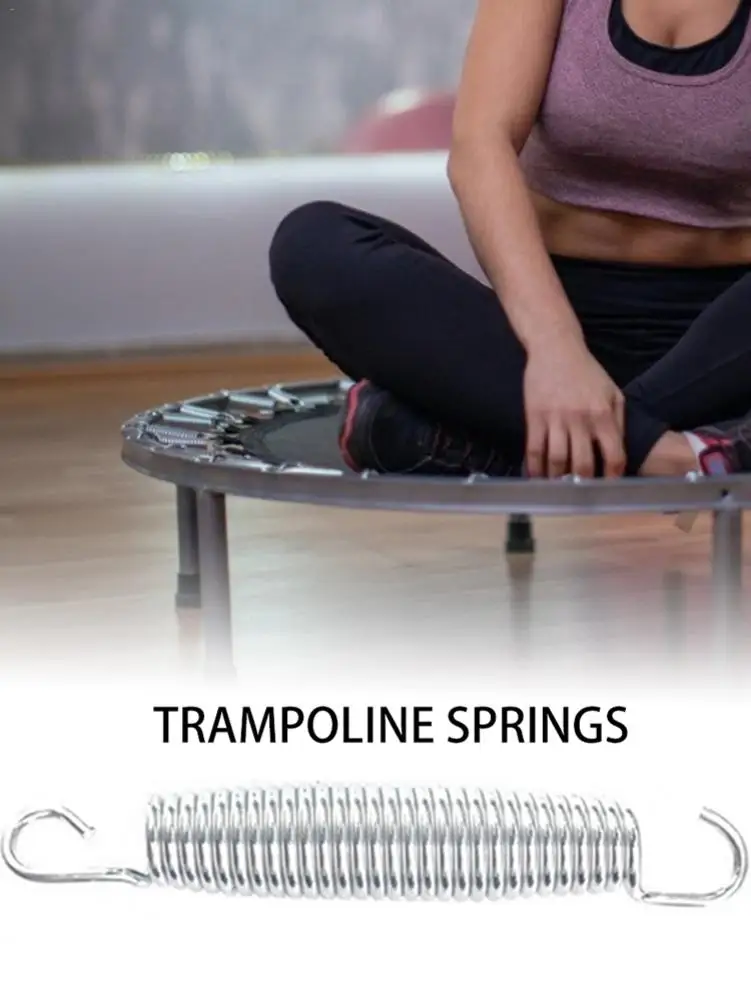 Trampoline Springs Heavy Duty Galvanized Steel Springs Replacement Kit 10Pcs