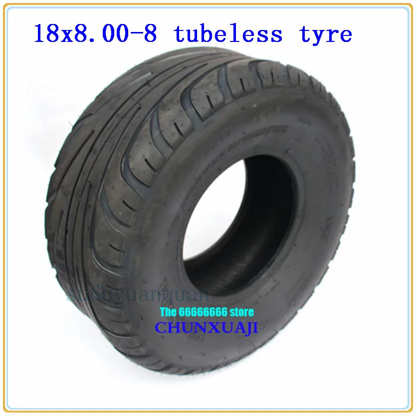 Модифицированные 18X8. 00-8 дюймов вакуумные шины 205/60-8 бескамерные покрышки для Harley электромобиля 8 дюймов ATV Go-kart утолщение дорожные шины