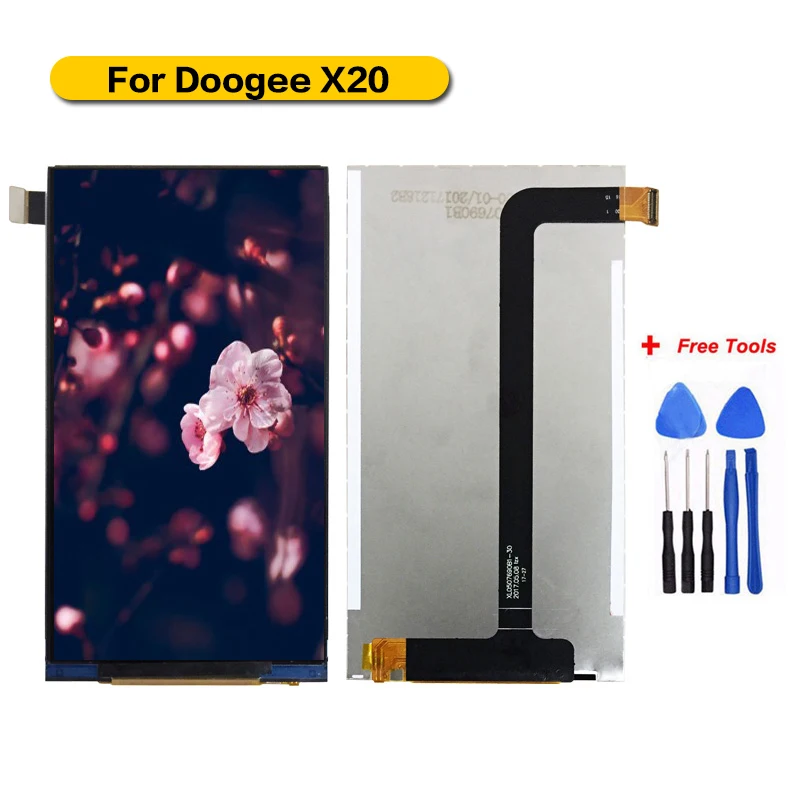 

For Doogee X20 LCD Display Touch Screen Digitizer For Doogee X20 5.0 Inches Mobile Phone Spare parts LCD Replacement