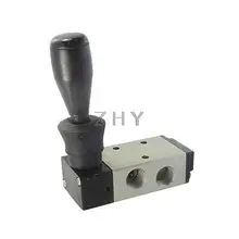 4H210-08 2 положения 5 способ PT1/" PT1/8" порт ручной Тяговый механический клапан