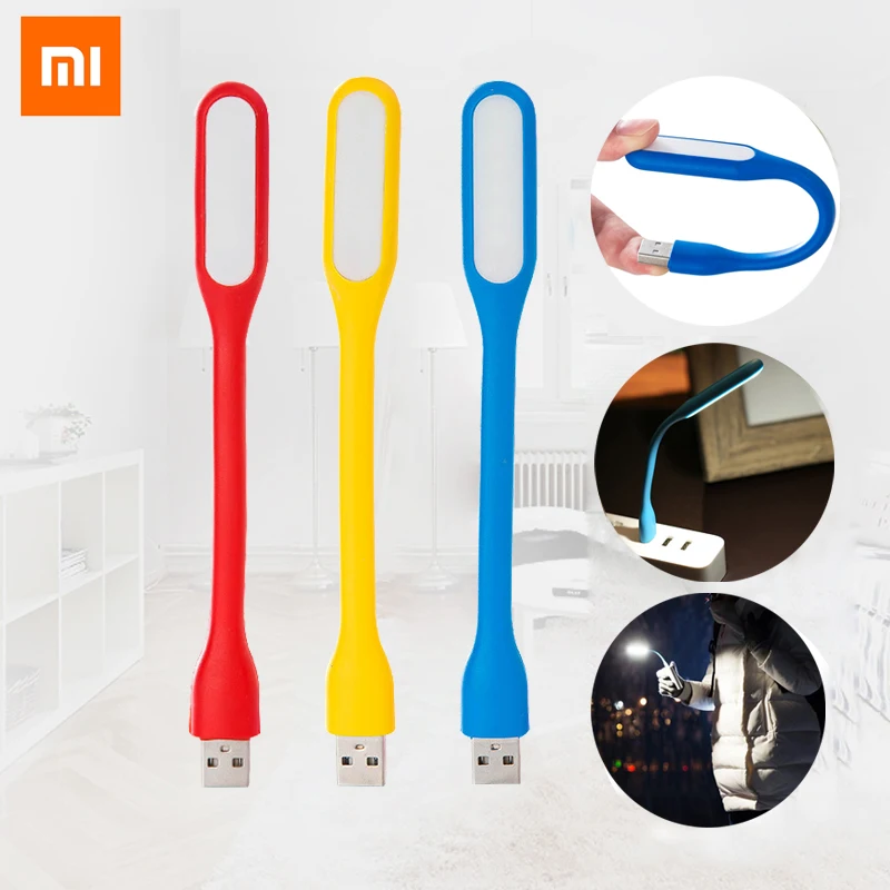 Оригинальный Xiaomi Mijia Usb светодиодный светильник Настольная лампа для чтения USB