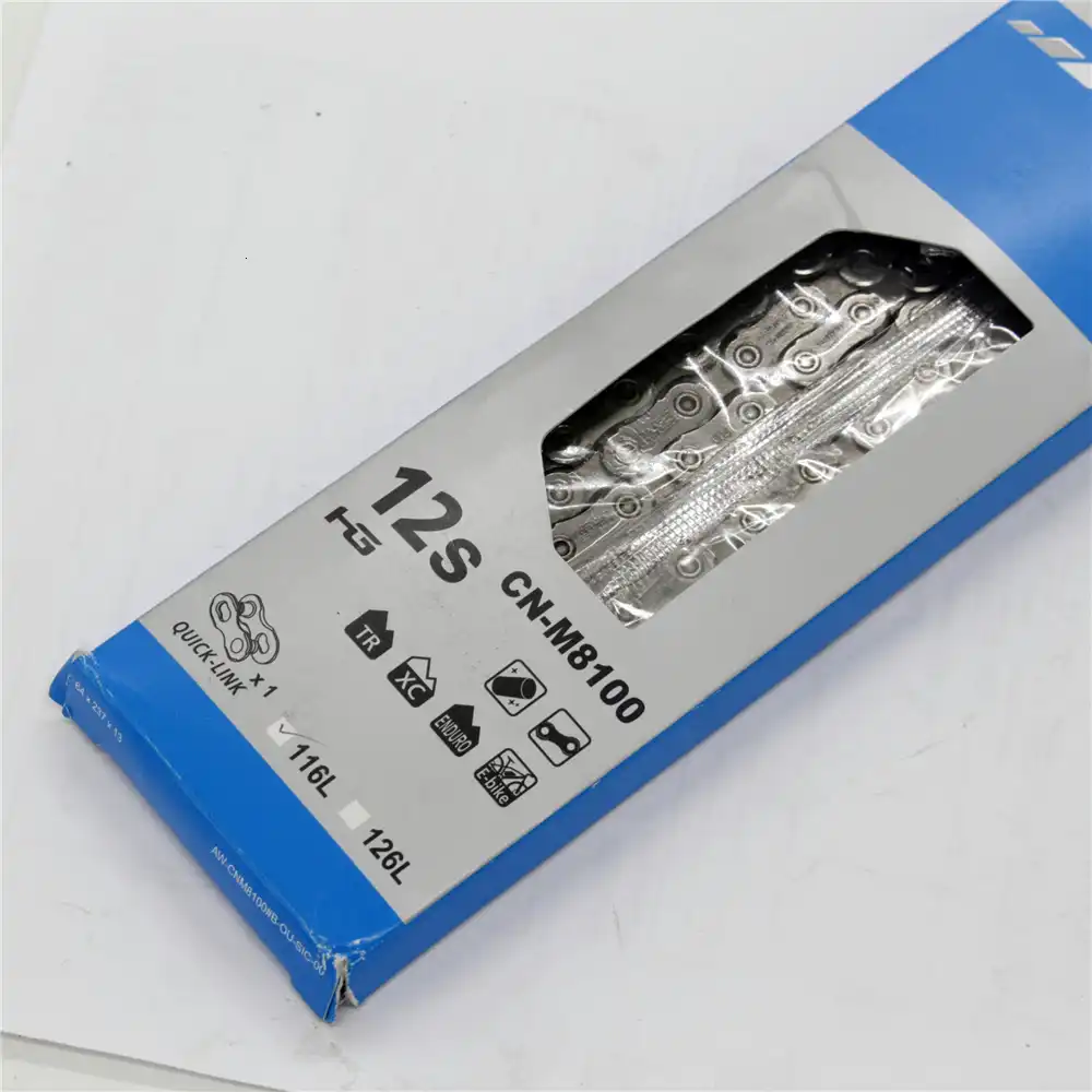 XT CN M8100 12 ступенчатая цепи с Quick Link116/126L горный велосипед инструмент для демонтажа