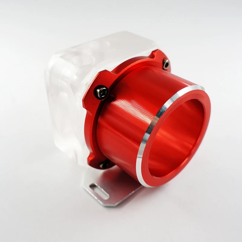 IceMan Cooler D5 крышка насоса, ремонт броня, D5 насос модифицированный комплект серебро, черный, красный, синий - Цвет: Red