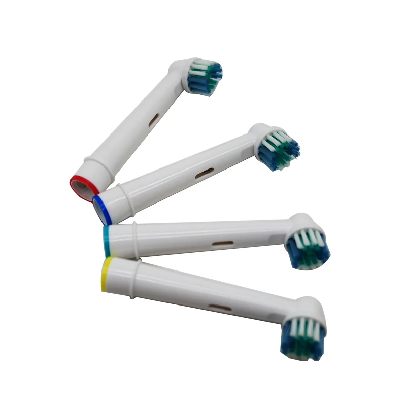 16 pcs Electric Toothbrush Heads SB-17A Replacement Soft-bristled POM 4 Colors for Oral B 3D