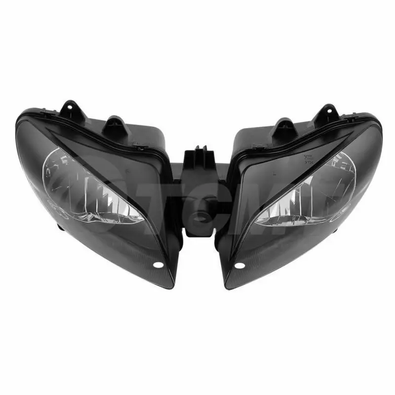 Мотоцикл Неокрашенный Верхний обтекатель капот нос передняя фара для Yamaha YZF R1 2000-2001 - Цвет: Headlight