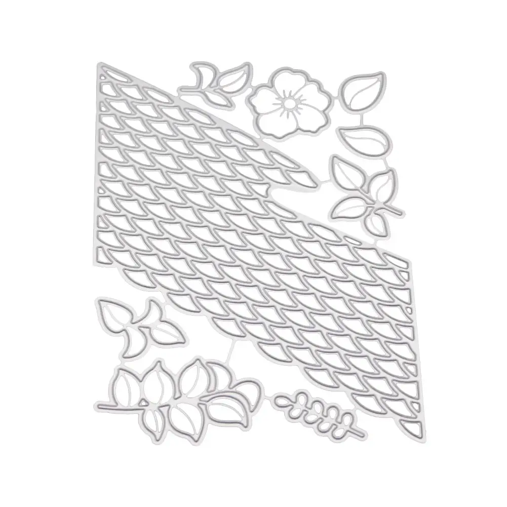  HobbyLane Irregular Background/Envelope Lace/Invitation Lace Decorative Prop Carbon Steel Cutting D - 4000078405347