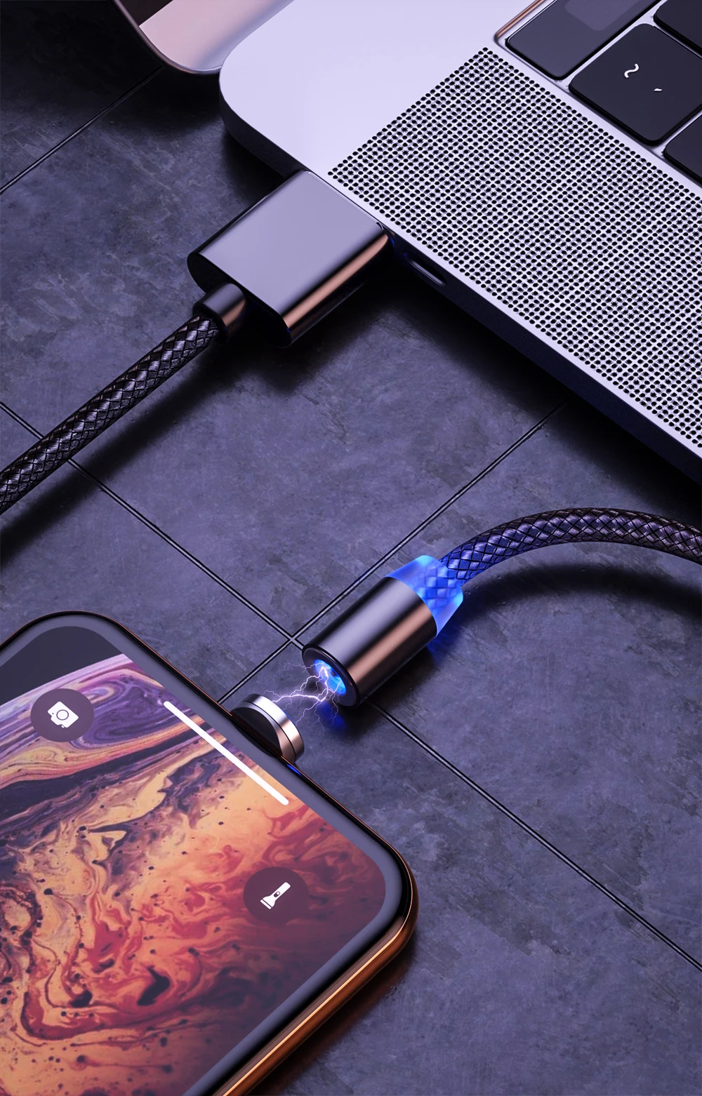Магнитный кабель TEAEGG Micro usb type C для быстрой зарядки телефона Micro usb type-C магнитное зарядное устройство USB C для iphone huawei xiaomi кабель