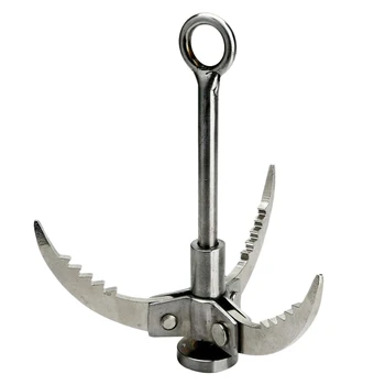 

Climbing Grappling Hook Spring Steel 3 Claw Climbing Claw-ABLD