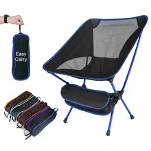 Cadeira dobrável portátil com carga máxima de 150kg, cadeira leve para escritório, casa, caminhadas, piquenique, praia e pesca ao ar livre