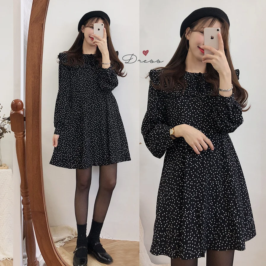 S-XL Plus Size New Spring Dress Girls Boho Autumn Female Vintage Dress Party oversize long Sleeve Women Dresses Robe Vestido S-XL Plus Size New Spring Dress Girls Boho Autumn Female Vintage Dress Party oversize long Sleeve Women Dresses Robe Vestido