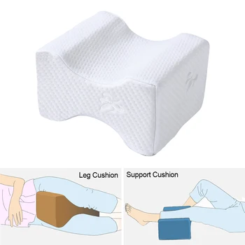 

Orthopedic Memory Foam Knee Pillow for Sleeping Sciatica Back Hip Joint Pain Relief Contour Thigh Leg Pad Support Cushion