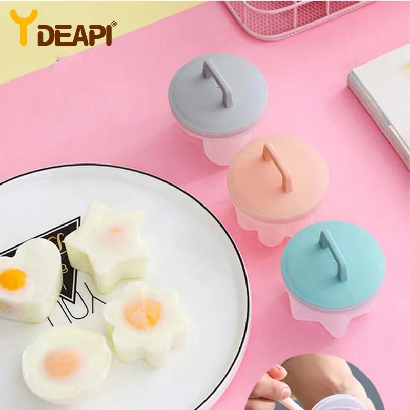 YDEAPI 4 шт./компл. Симпатичный Пластиковый котел для яиц кухонный инструмент