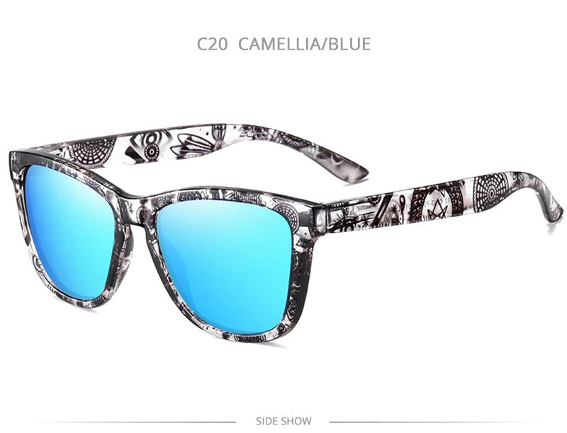 Fyrkantiga solglasögon för herr och dam polariserade_voghion.com