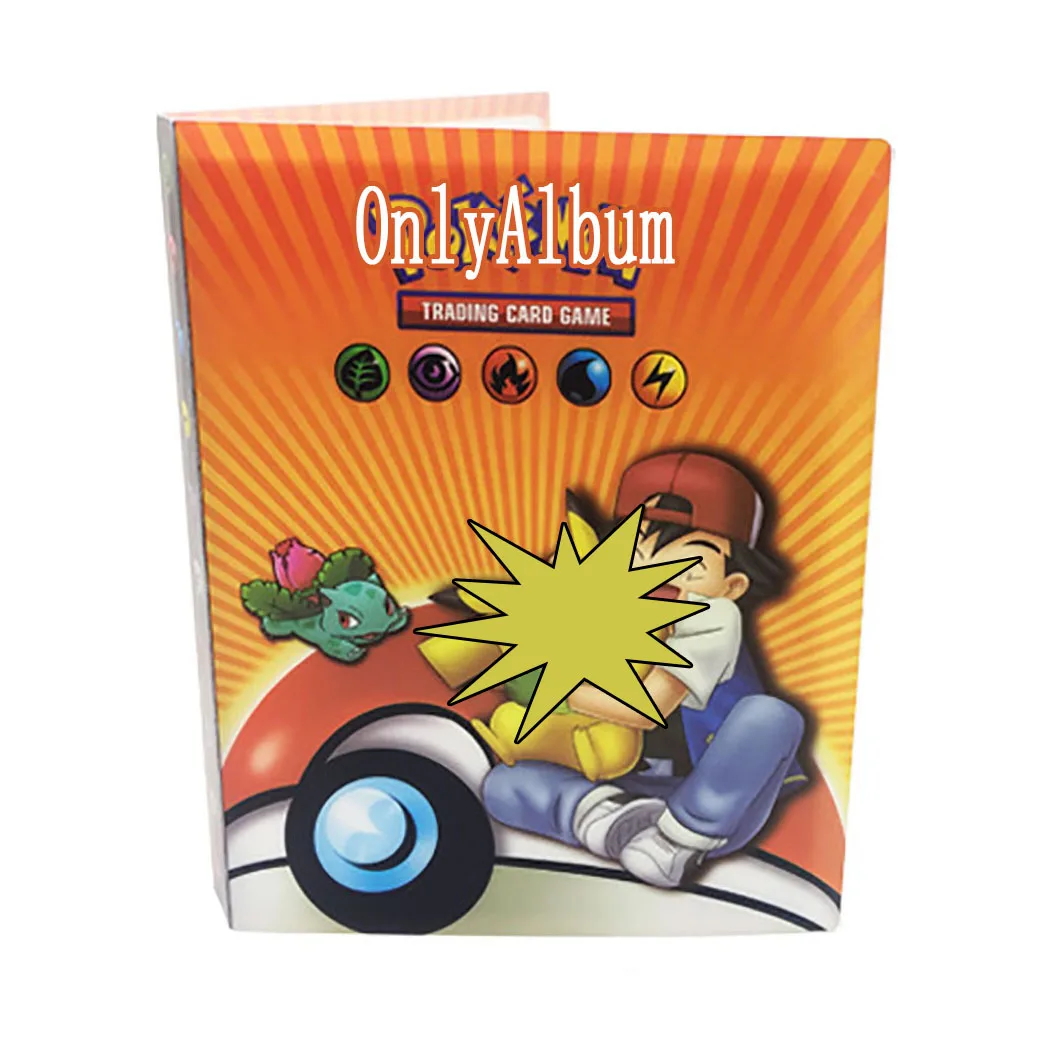Takara Tomy Pokemon Cards, 240 шт., держатель, альбом, игрушки для детей, коллекция, альбом, игра, карточная игра, Pokemon Go - Цвет: Only Album-06