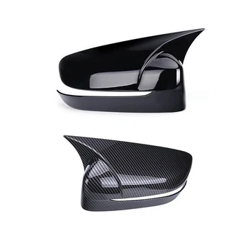 

2Pcs Car Rearview Mirror Cover Cap Side Mirrors Housing Covers For BMW 2020 new 3 Series 325li G28 G20