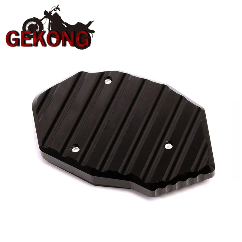 Motorcycle kickstand motorcycle kickstand pad motorcycle kickstand extender for versys650 2010 -