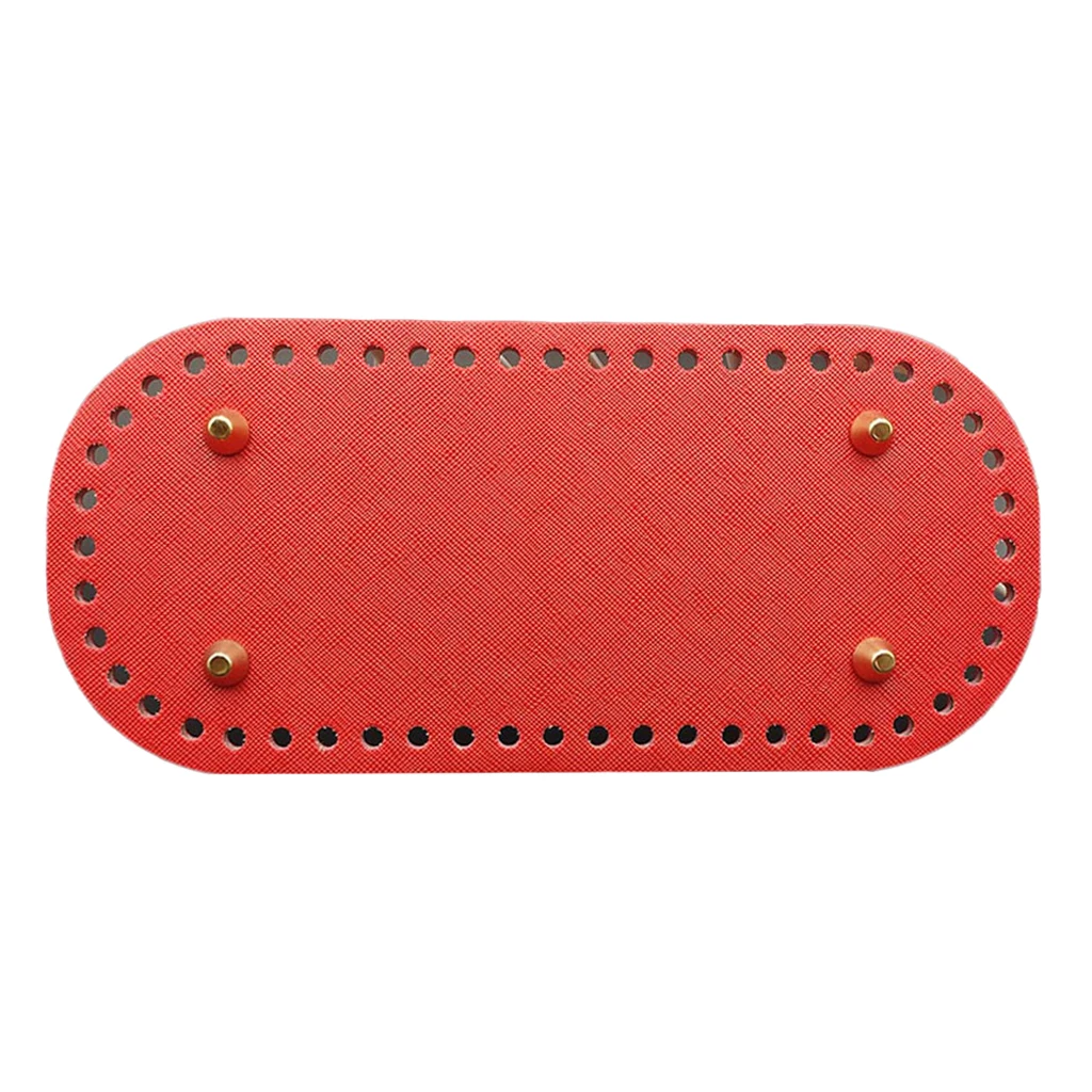 PU Leather Bags Bottom Pre-drilled Pad Insert Shaper Mat DIY Bag Making PU Leather Bags Bottom Pre-drilled Pad Insert Shaper Mat DIY Bag Making