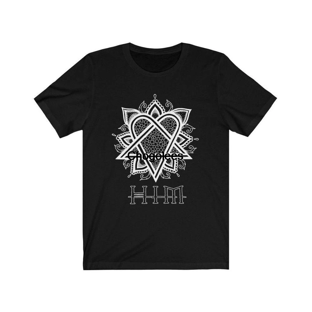 Him Группа Футболка His Infernal majesty Ville Valo футболка Heartagram тройник для мужского и