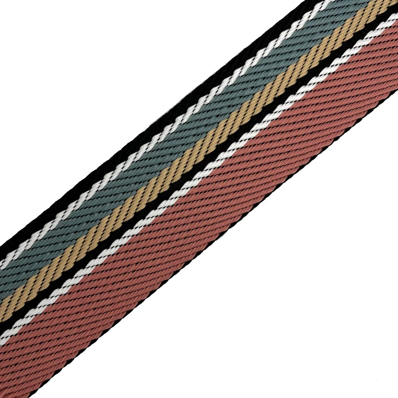 

New Design 2 Inch Multi-Color Polyester Webbing Strap For Bag 50MM