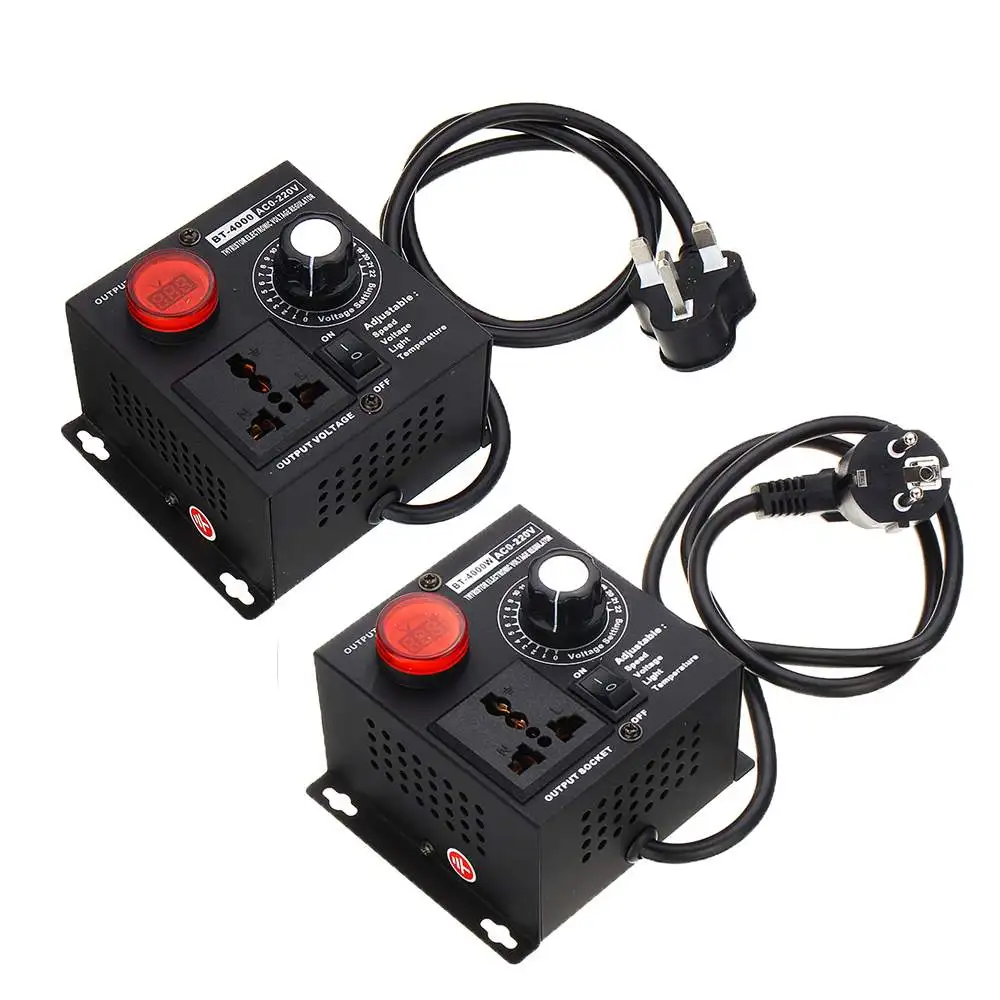AC 220V SCR Speed Controller Motor Electronic Voltage Regulator Dimmer UK SELLER