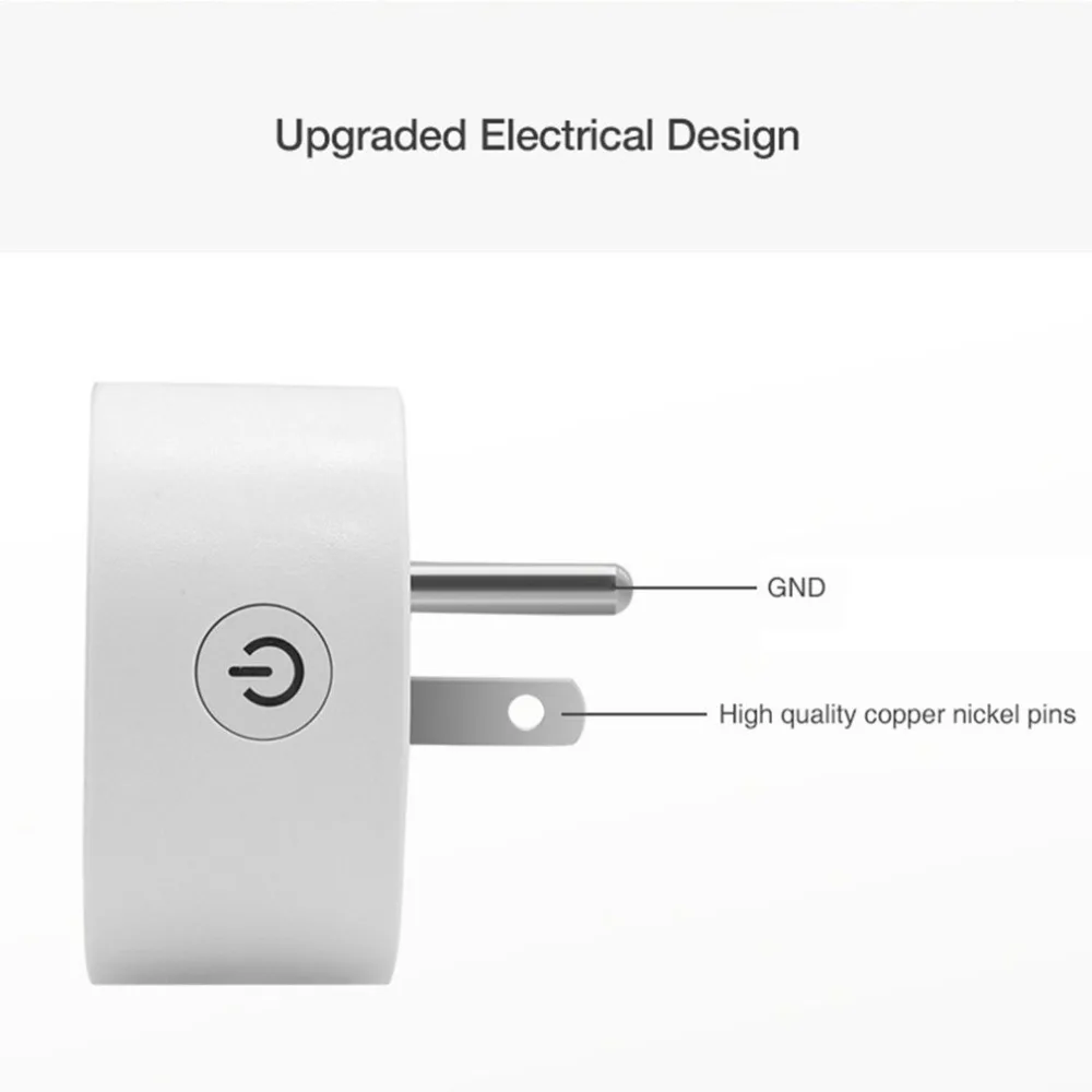 Умная розетка Wi-Fi, изогнутая розетка, управление мобильным телефоном, физический переключатель, интеллектуальная защита от короткого замыкания