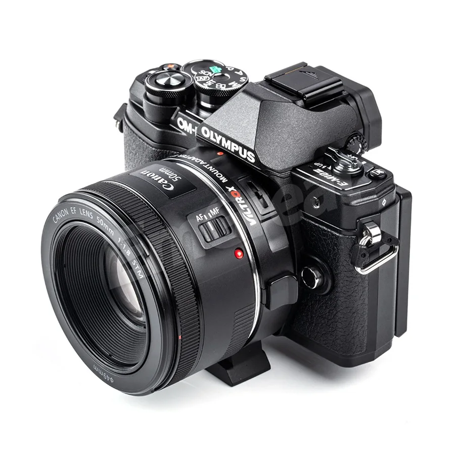 Viltrox EF-M2II Автофокус усилитель скорости адаптер фокусный редуктор 0.71x для Canon EF Крепление объектива для Panasonic Olympus M4/3 камеры