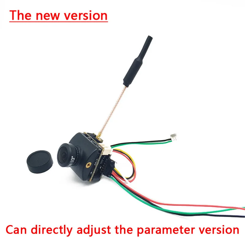 Передатчик 5 8G 48CH FPV 25/100/200 мВт поддержка smartaudio DC 24 В с Cmos 1200TVL 1/3 &quotCOMS 2 1 мм объектив