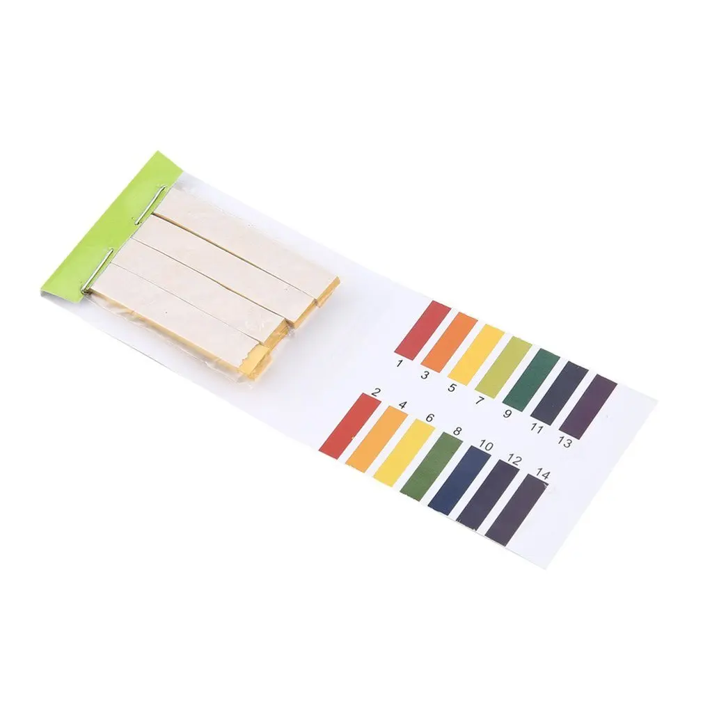 

1-14 PH Test Paper Alkaline Acid Indicator Meter Roll For Water Urine Saliva Soil Litmus Accurate Testing Amazing 80 Strips