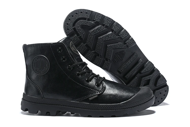 PALLADIUM Pampa одноцветное Ranger кроссовки TP Для мужчин высокие ботильоны удобные высококачественные повседневные мужские туфли на шнуровке Размеры; большие размеры 39-45 - Цвет: 8