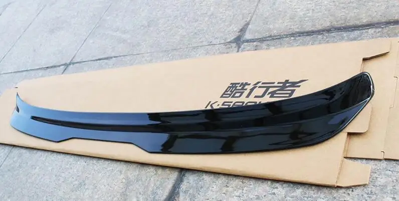 High quality ABS paint Car Rear Trunk Lip Spoiler Wing Fits For Volkswagen GOLF MK7 MK7.5