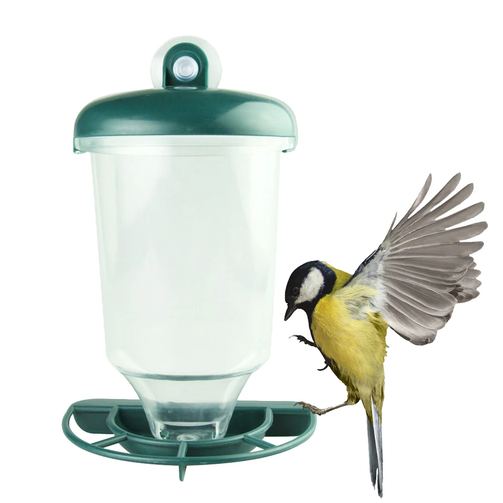 

1pcs Automatic Bird Seeds Feed Forest Hanging Food Container Garden Feeding Bird Feeder Outdoor Indoor Pet Bird Feeding Tools